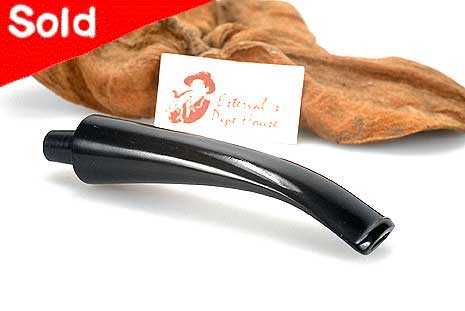 Mouthpiece Ebonite Handmade Estate 7,5cm